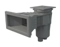 Skimmer Euro szeroki kolor do basenu (folia + beton) przepływ 8m3/h