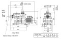 Pompa basenowa Aqua Plus 8 m3/h 230V