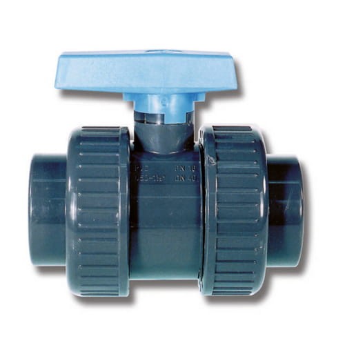 Zawór kulowy pvc 75 mm KW-KW