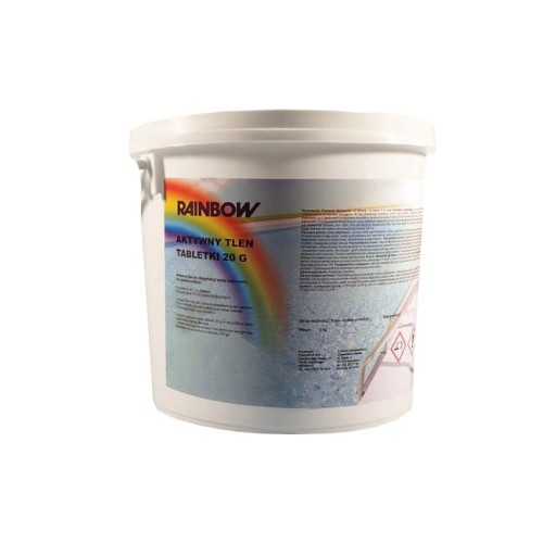 Tlen aktywny do basenu tabletki 20g 3kg