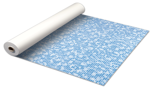 Folia Alkorplan 3000 mozaika niebieska bizancjum