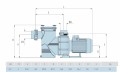 Pompa do basenu Big Discovery 63m3/h 400V 2,9kW