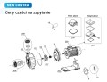 Pompa do atrakcji masaży basenowych New Contra -4, 90 m3/h 3 kW 400V 4 HP