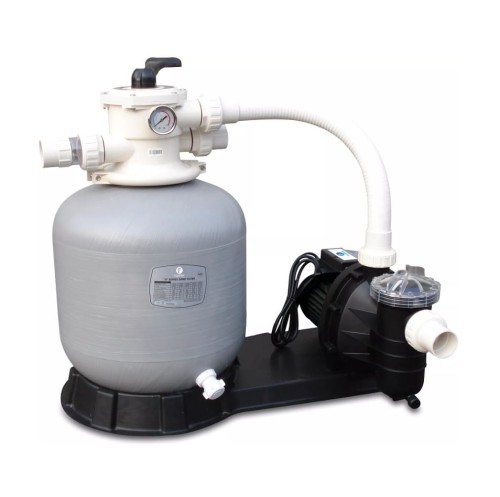 Filtr piaskowy do basenu FSF400-6W 455 mm 8 m3 h 230V