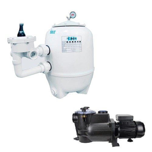 Filtr do basenu White Eagle 550 mm z pompą