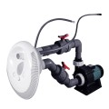 Przeciwprąd masaż wodny do basenu Tebas Pulsar  LED RGB JET 70m3/h 2,5kW 400V - komplet z pompą New Contra-3 + kształtki