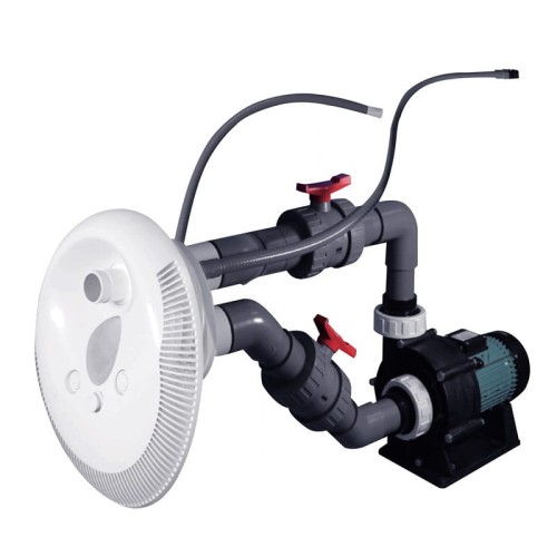 Przeciwprąd masaż wodny do basenu Tebas Pulsar  LED RGB JET 70m3/h 2,5kW 400V - komplet z pompą New Contra-3 + kształtki