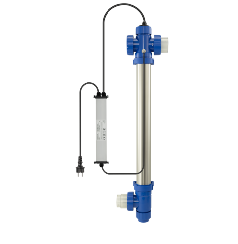 Lampa UV do basenu 75 W, 230 V ze stali DUPLEX do wody słonej max. 75 m3 wody