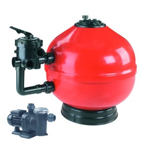 Filtr piaskowy do basenu Volcano  VESUBIO 500 mm z pompą 13,8 m3/h 230V Sena  max. 60 m3 