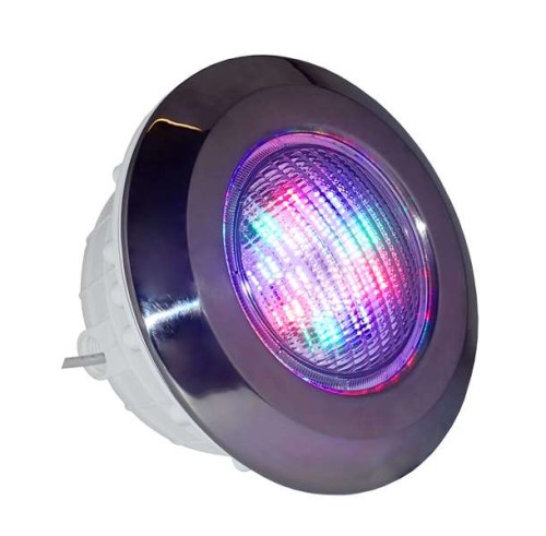 Lampa do basenu Diamond Plus LED RGB KOLOR 30W 12V chrom - oświetlenie basenu