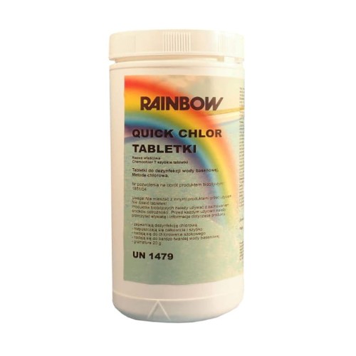 Quick chlor tabletki 20g Raibow 1kg