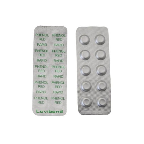 Tabletki Phenol Red Rapid Tester Lovibond