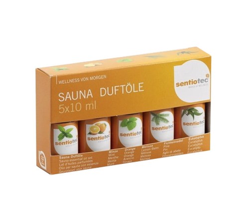 Olejek do sauny Sentiotec 5 x 10ml
