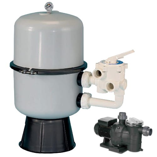 Filtr piaskowy Swim Tec 600 mm pompa 17m3/h 230V