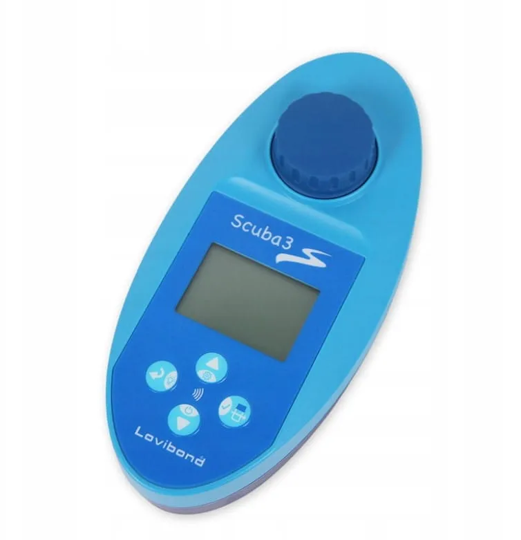 Fotometr basenowy Scuba3s – Profesjonalna kontrola jakości wody z NFC i aplikacją mobilną