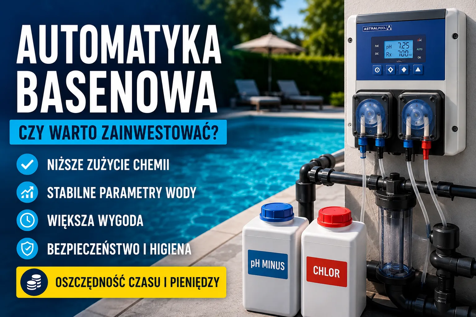 Czy warto przejść na automatykę basenową?
