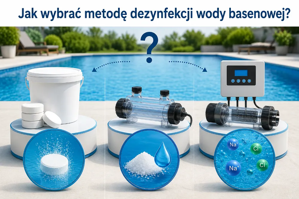 Jak wybrać metodę dezynfekcji wody basenowej? Jak wybrać metodę dezynfekcji wody basenowej?