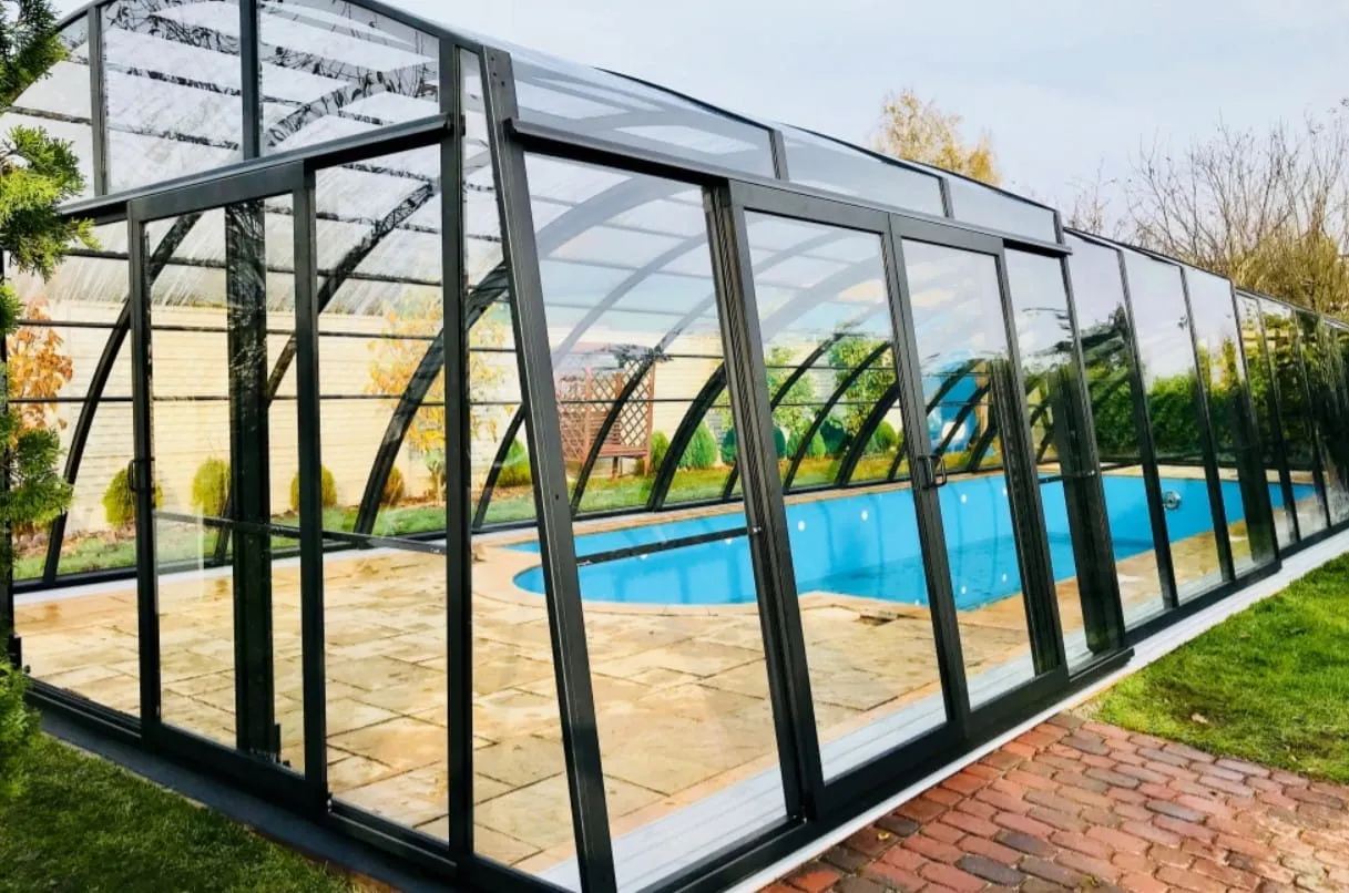 Zadaszenie basenowe Delta