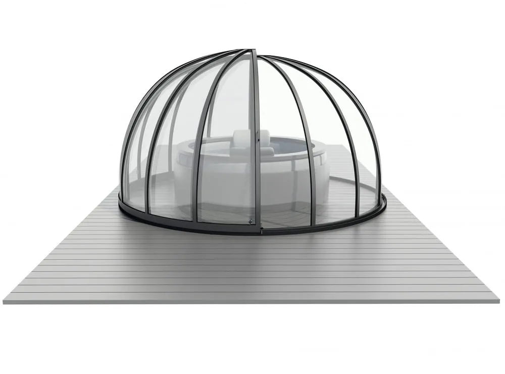 Zadaszenie basenowe UFO